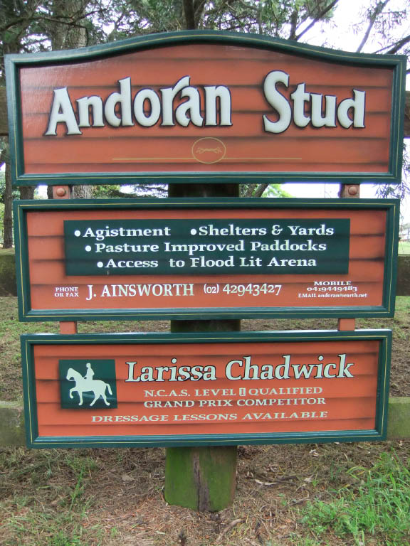 View from the road - Andoran Stud